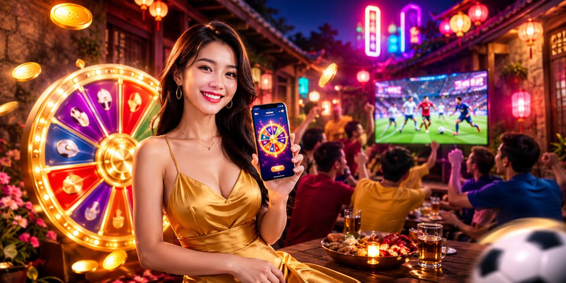 Thanh toán tiền cược trên thiết bị di động tại Ninh Bình với ánh đèn xanh neon